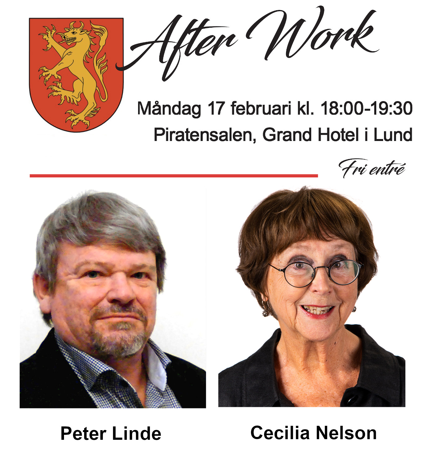 After Work 17 februari i Lund